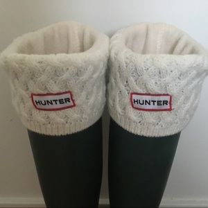 NEW! Hunter Original Tall Cuffed Boot Socks